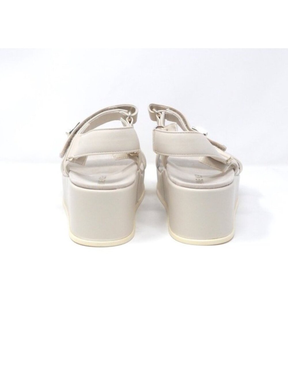 Anne Klein Akverse Off White Sandals Women’s 9M - Picture 4 of 10
